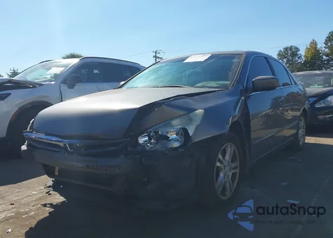 2007 Honda Accord 2.4 Ex из США, поврежденный, VIN 1HGCM56727A120813